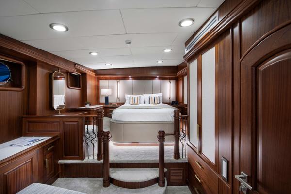 Mare Nostrum gulet interior cabin in Greece