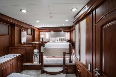 Mare Nostrum gulet interior cabin in Greece