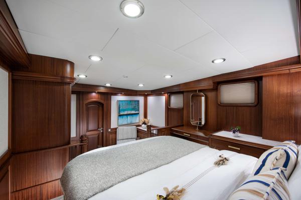 Mare Nostrum gulet interior cabin in Greece