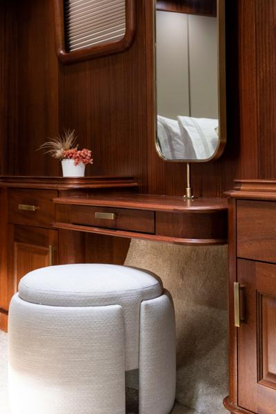 Mare Nostrum gulet interior cabin in Greece