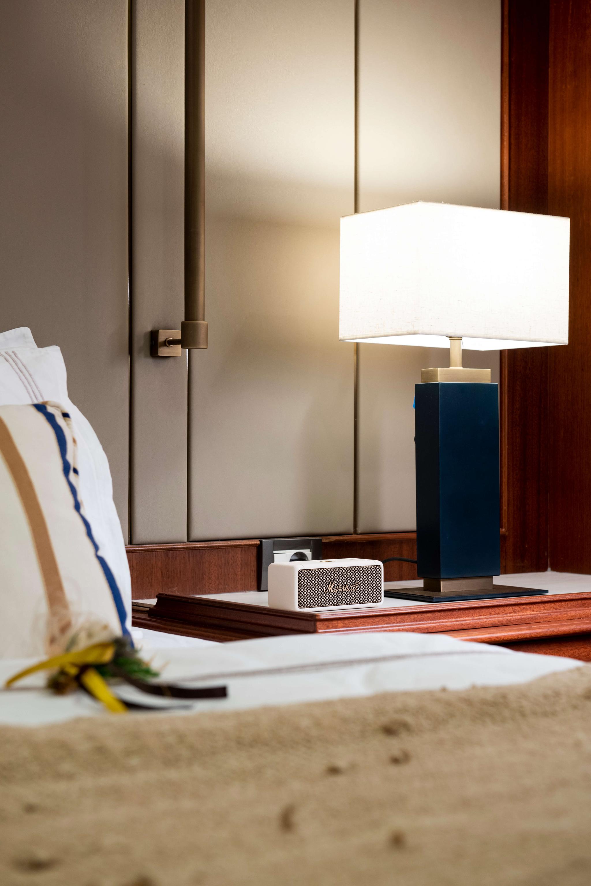 Mare Nostrum gulet interior cabin in Greece