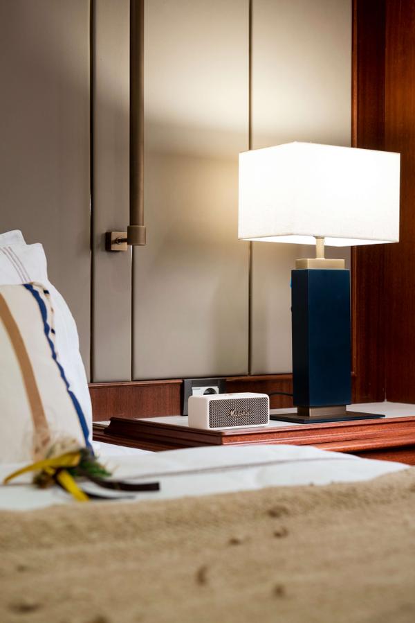 Mare Nostrum gulet interior cabin in Greece