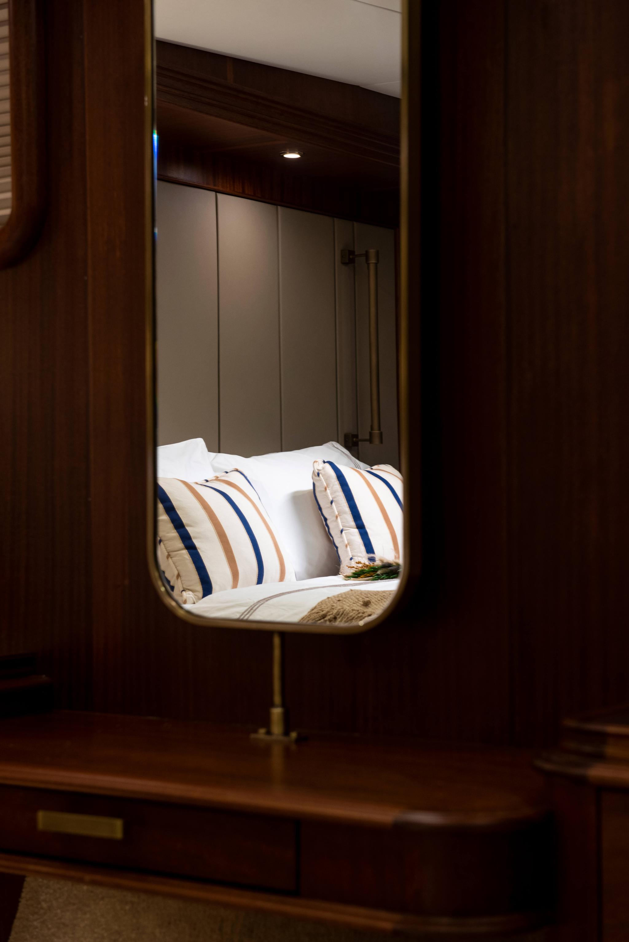 Mare Nostrum gulet interior cabin in Greece