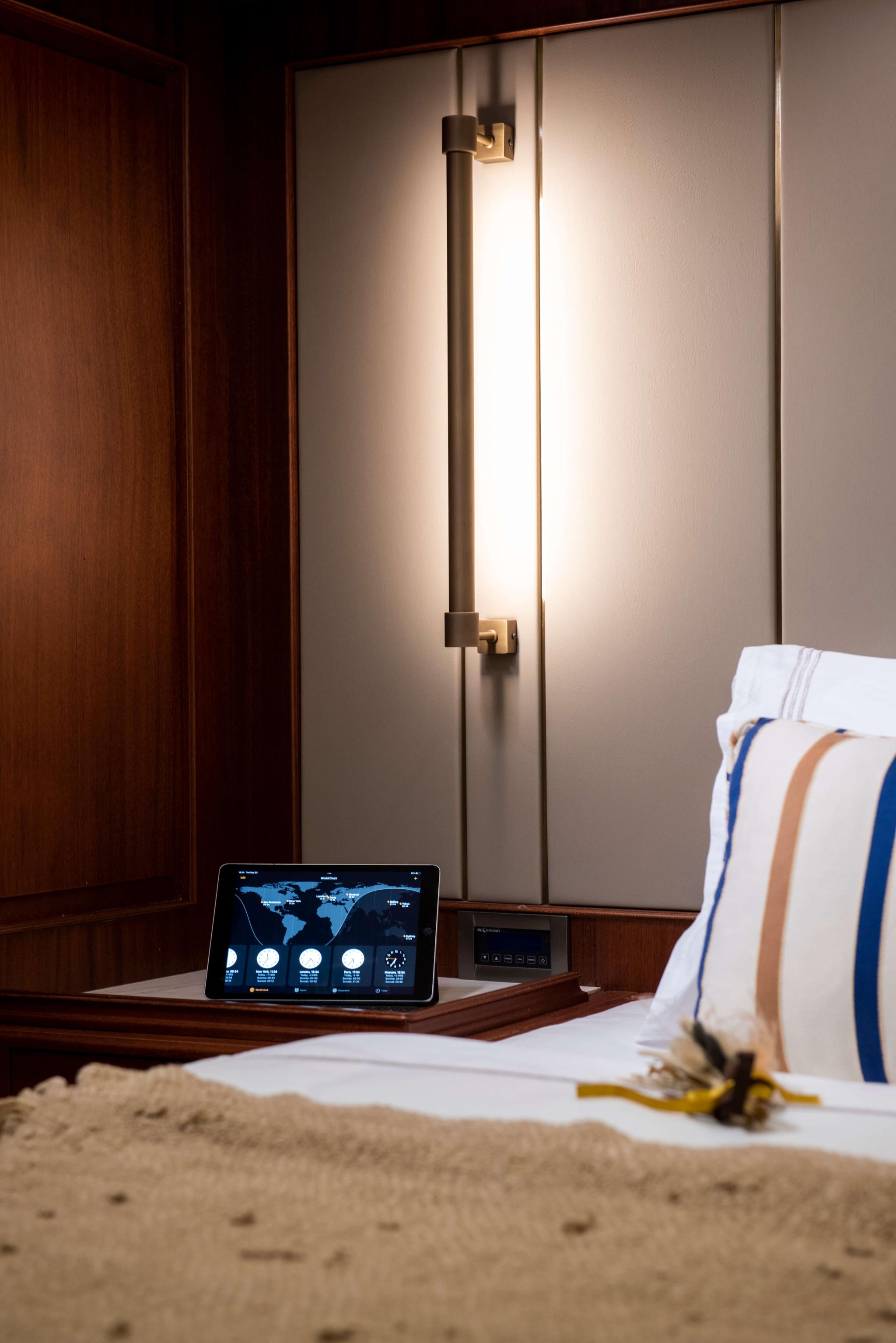 Mare Nostrum gulet interior cabin in Greece