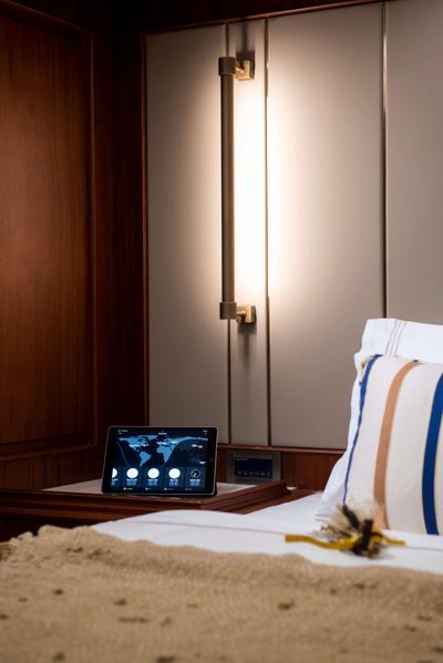 Mare Nostrum gulet interior cabin in Greece