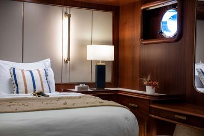 Mare Nostrum gulet interior cabin in Greece