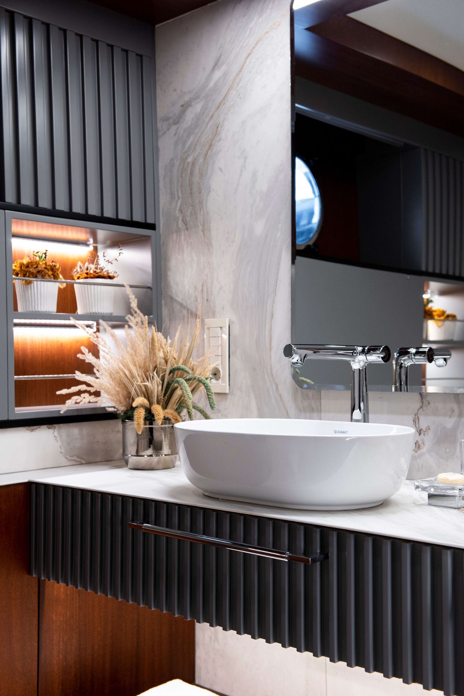 Mare Nostrum gulet accommodation interior cabin in Greece