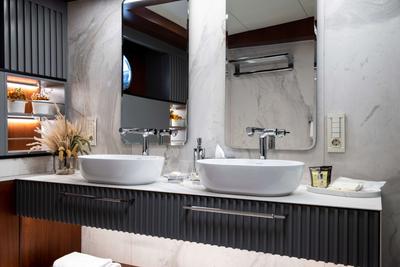 Mare Nostrum gulet interior cabin in Greece