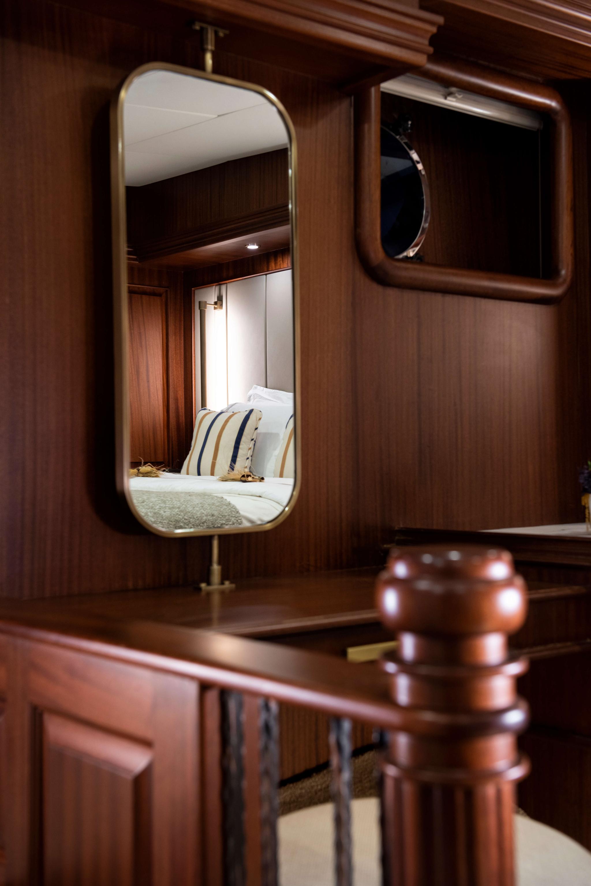 Mare Nostrum gulet interior cabin in Greece