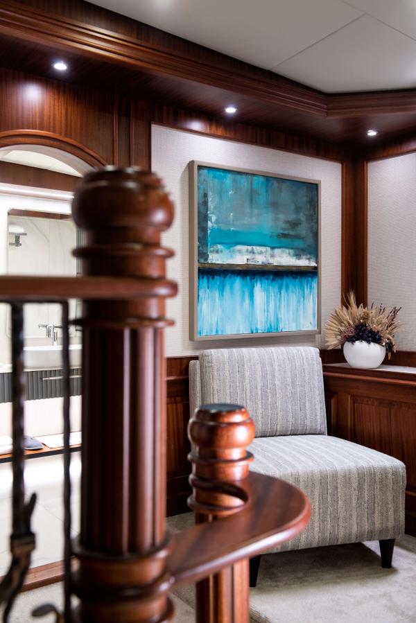 Mare Nostrum gulet interior cabin in Greece