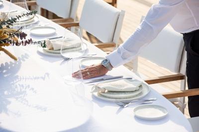 Mare Nostrum gulet lifestyle dining in Greece