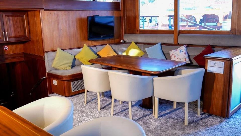 Freedom gulet amenities interior cabin in Türkiye