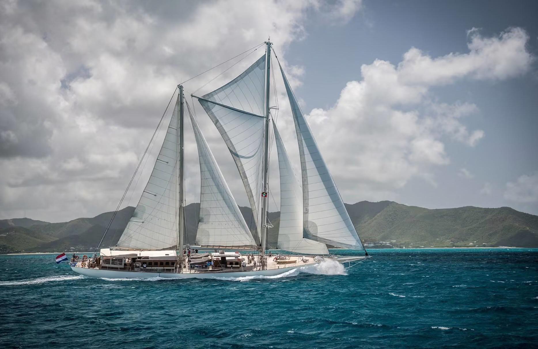 Chronos gulet amenities aerial view in Türkiye