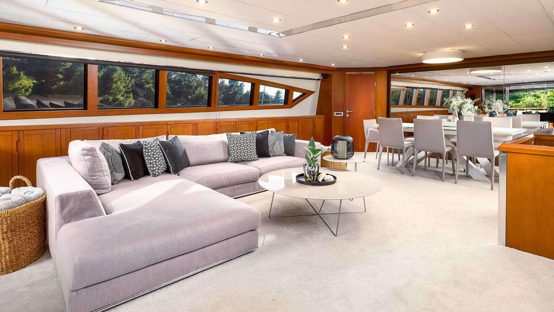 San Limi gulet amenities exterior deck in Croatia