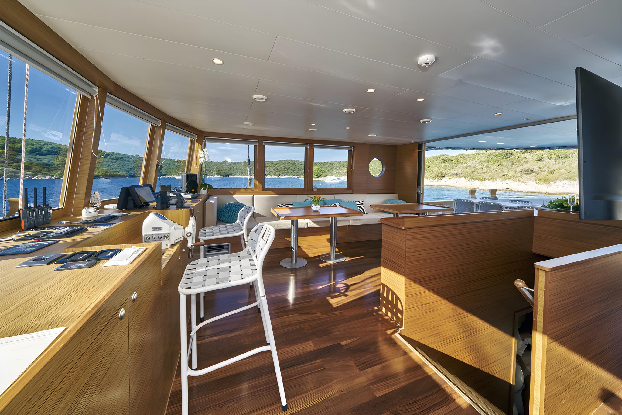 Green Ray gulet amenities interior cabin in Croatia