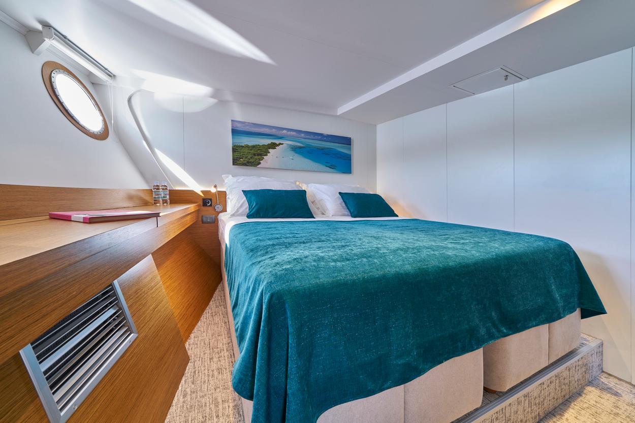 Green Ray gulet accommodation interior cabin in Croatia