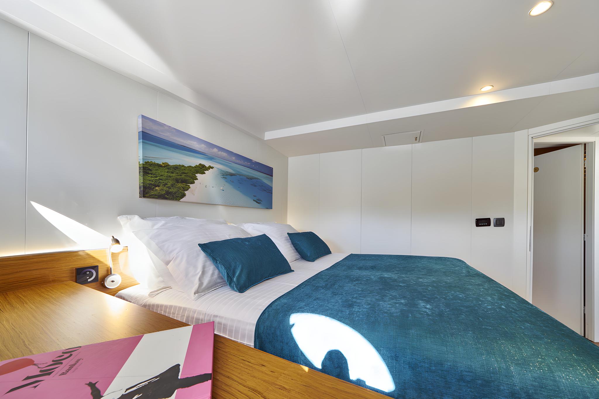 Green Ray gulet accommodation interior cabin in Croatia