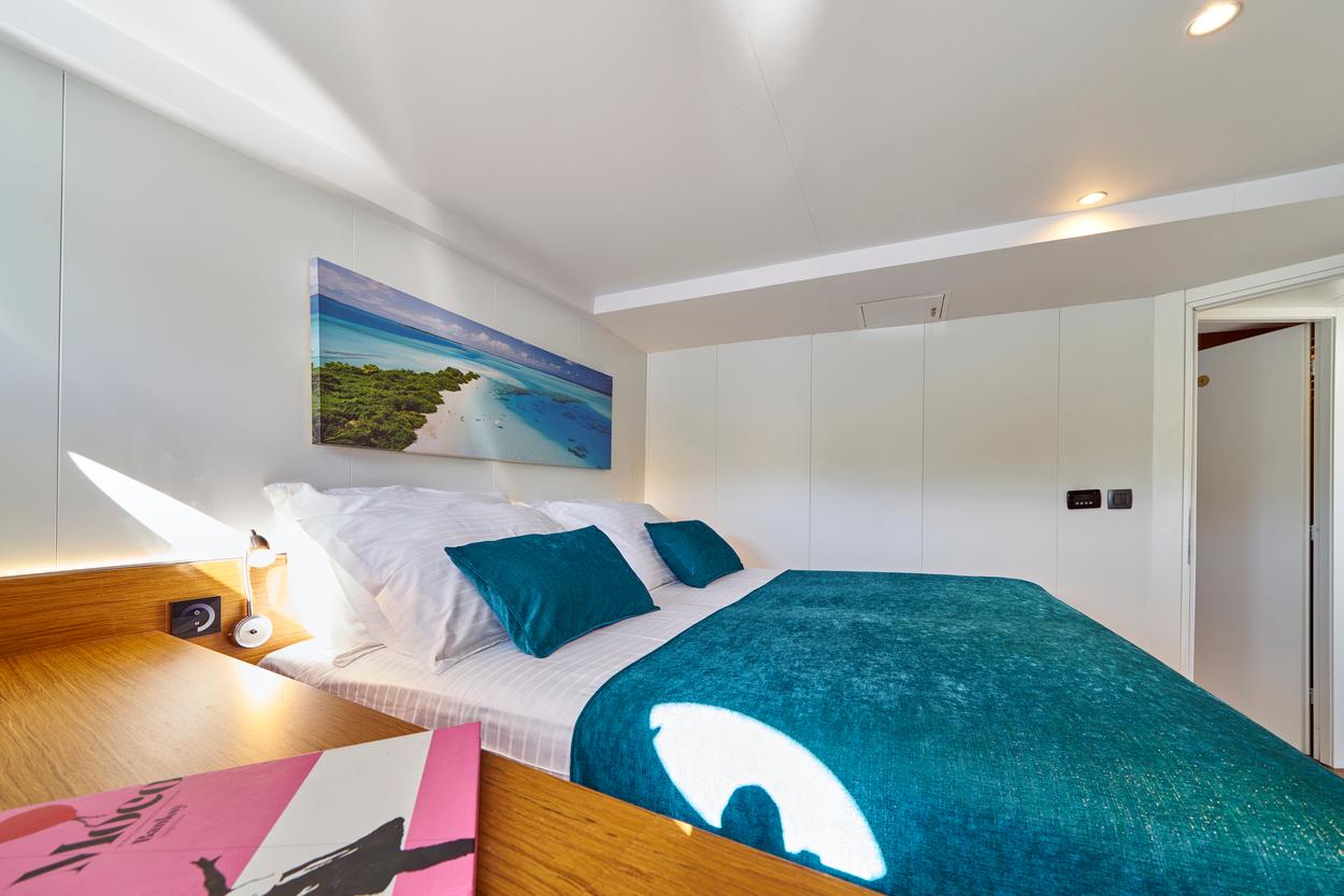 Green Ray gulet accommodation interior cabin in Croatia