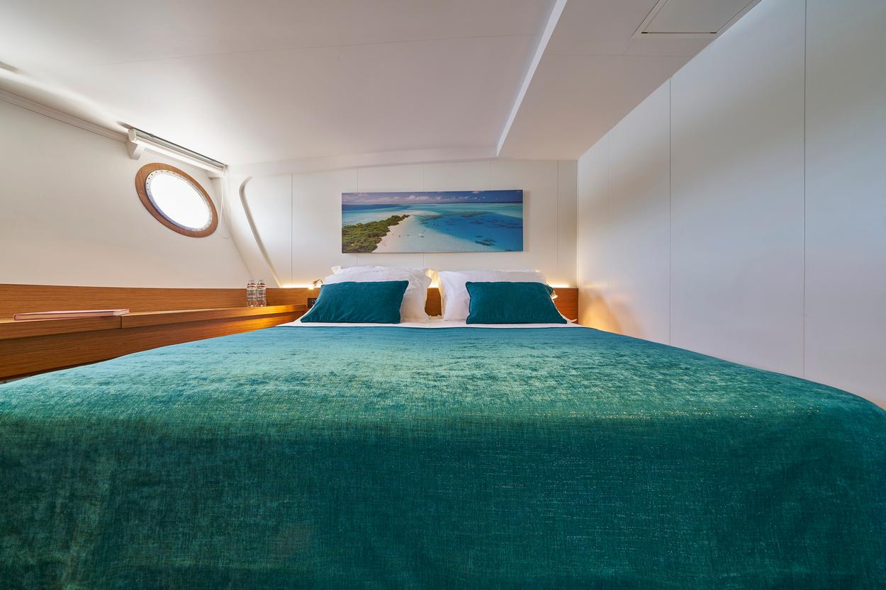 Green Ray gulet accommodation interior cabin in Croatia