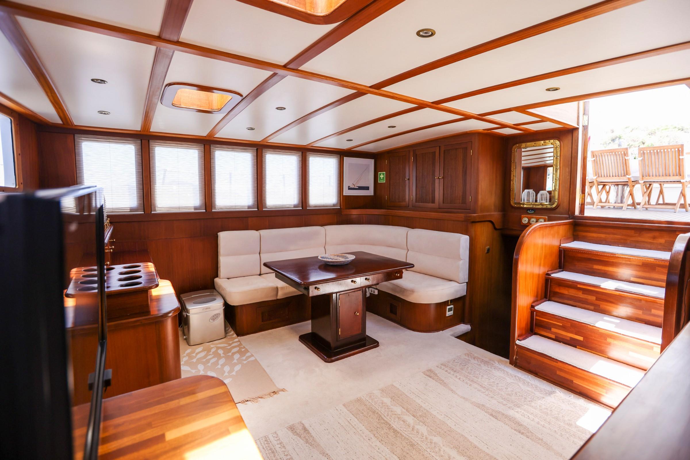 Gazella gulet amenities interior cabin in Türkiye