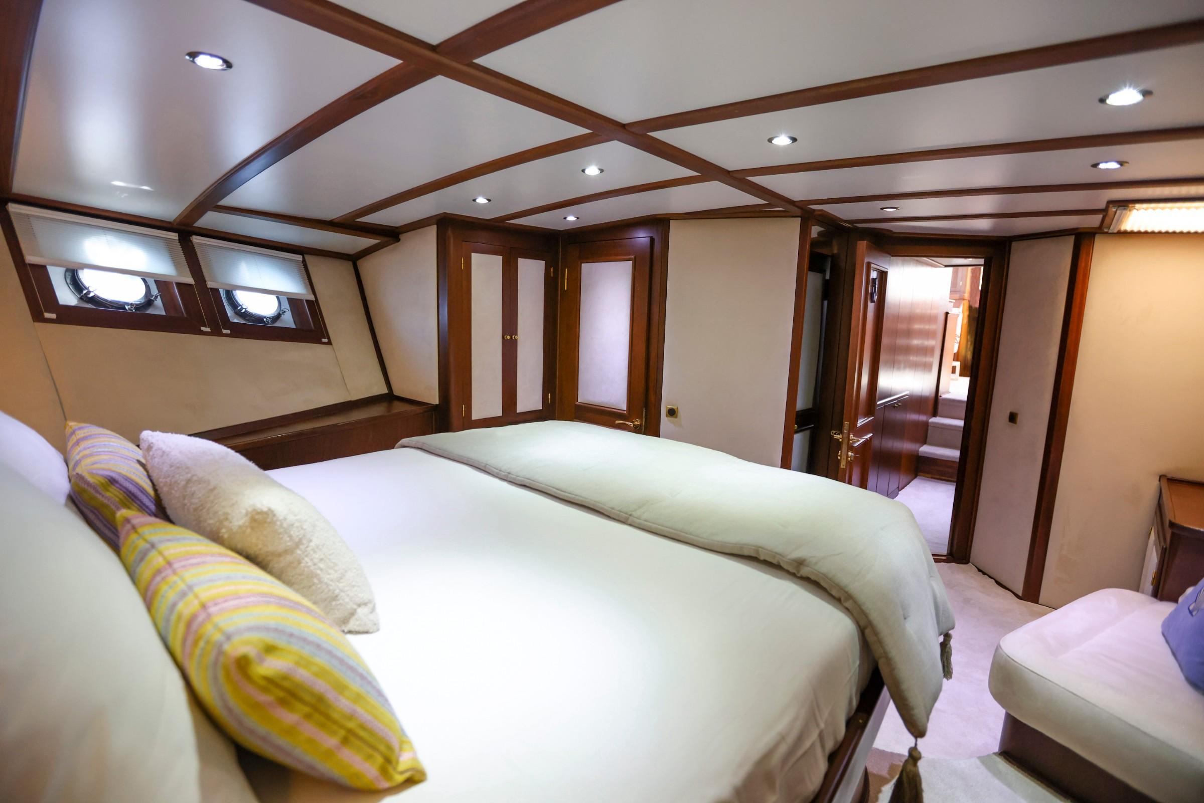 Gazella gulet accommodation interior cabin in Türkiye