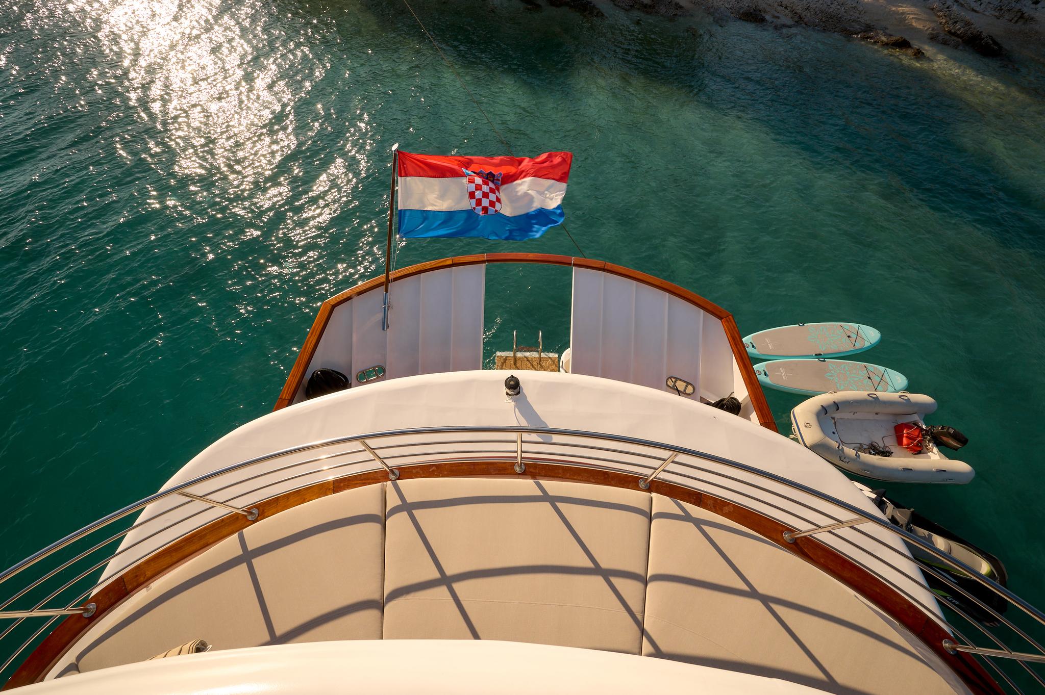 Bellezza gulet amenities in Croatia