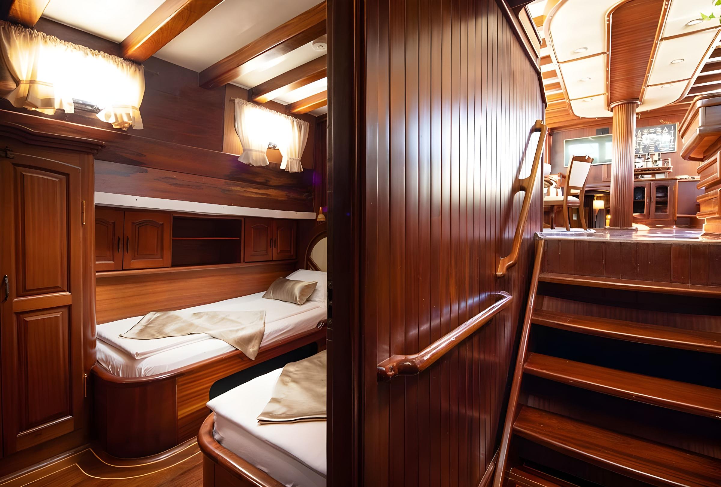 Nostra Vita gulet accommodation interior cabin in Croatia