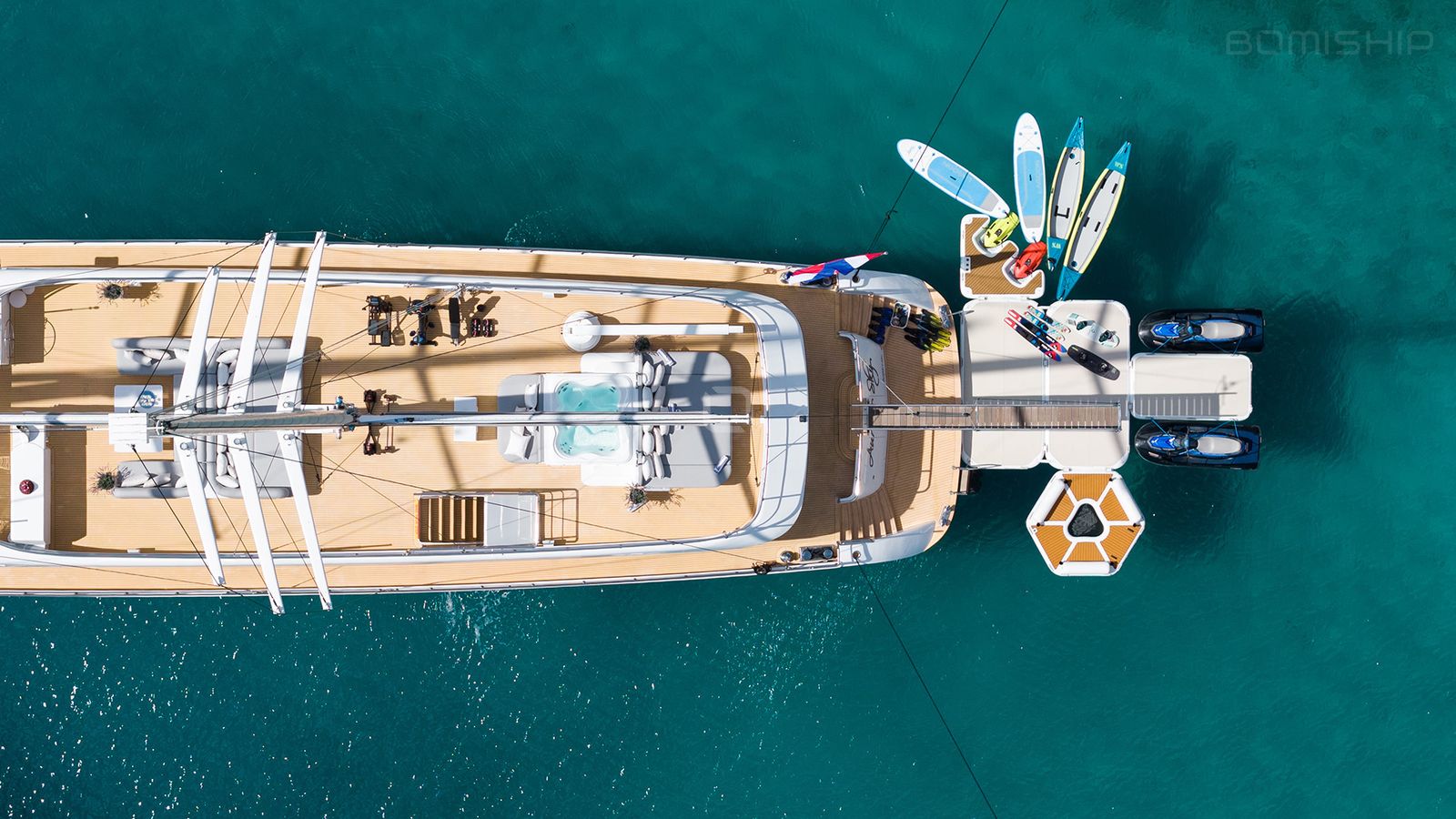 Aurum Sky gulet amenities interior cabin in Croatia