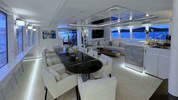 Aurum Sky gulet amenities exterior deck in Croatia