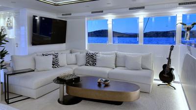 Aurum Sky gulet amenities exterior deck in Croatia