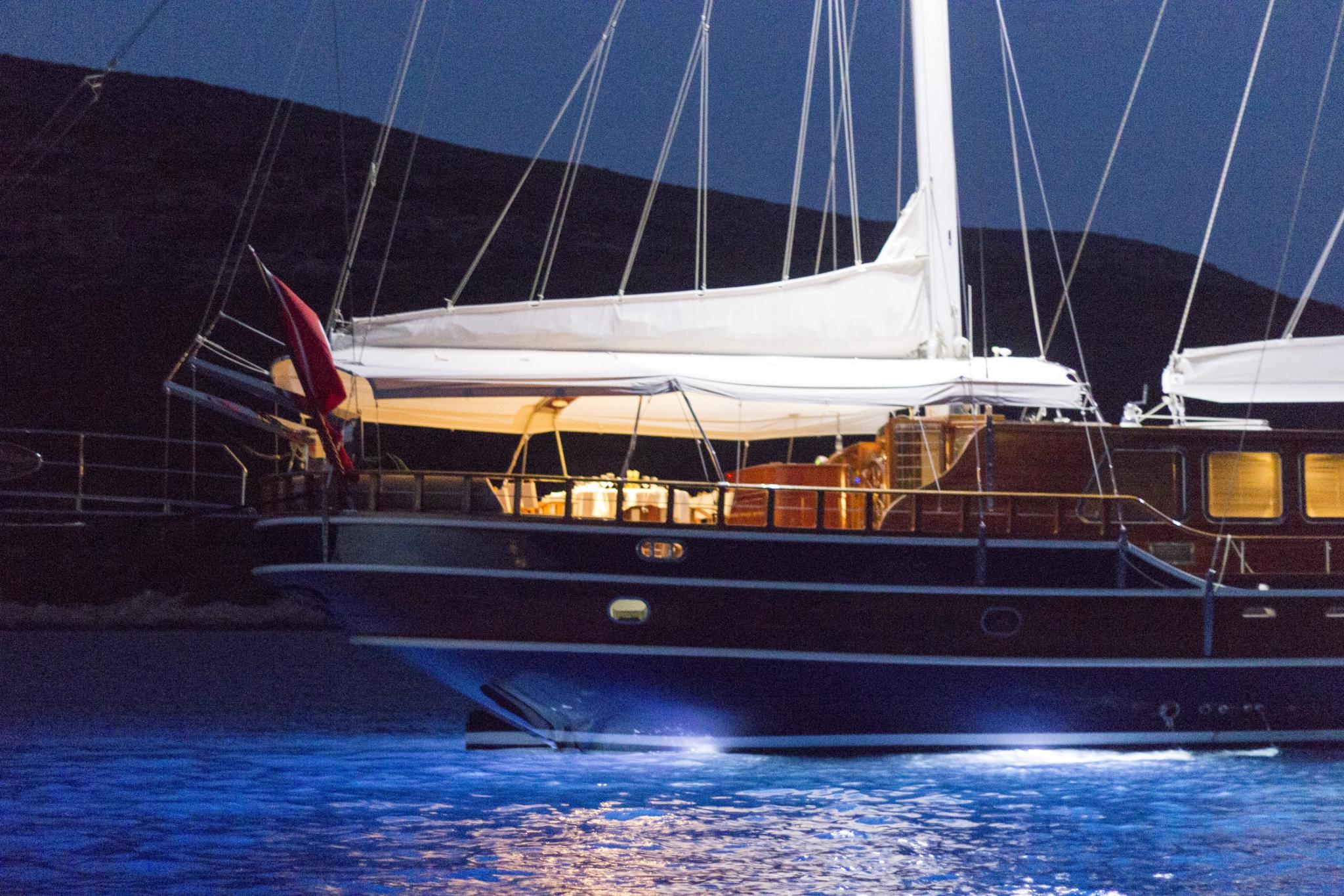 Cobra King gulet exterior deck in Türkiye