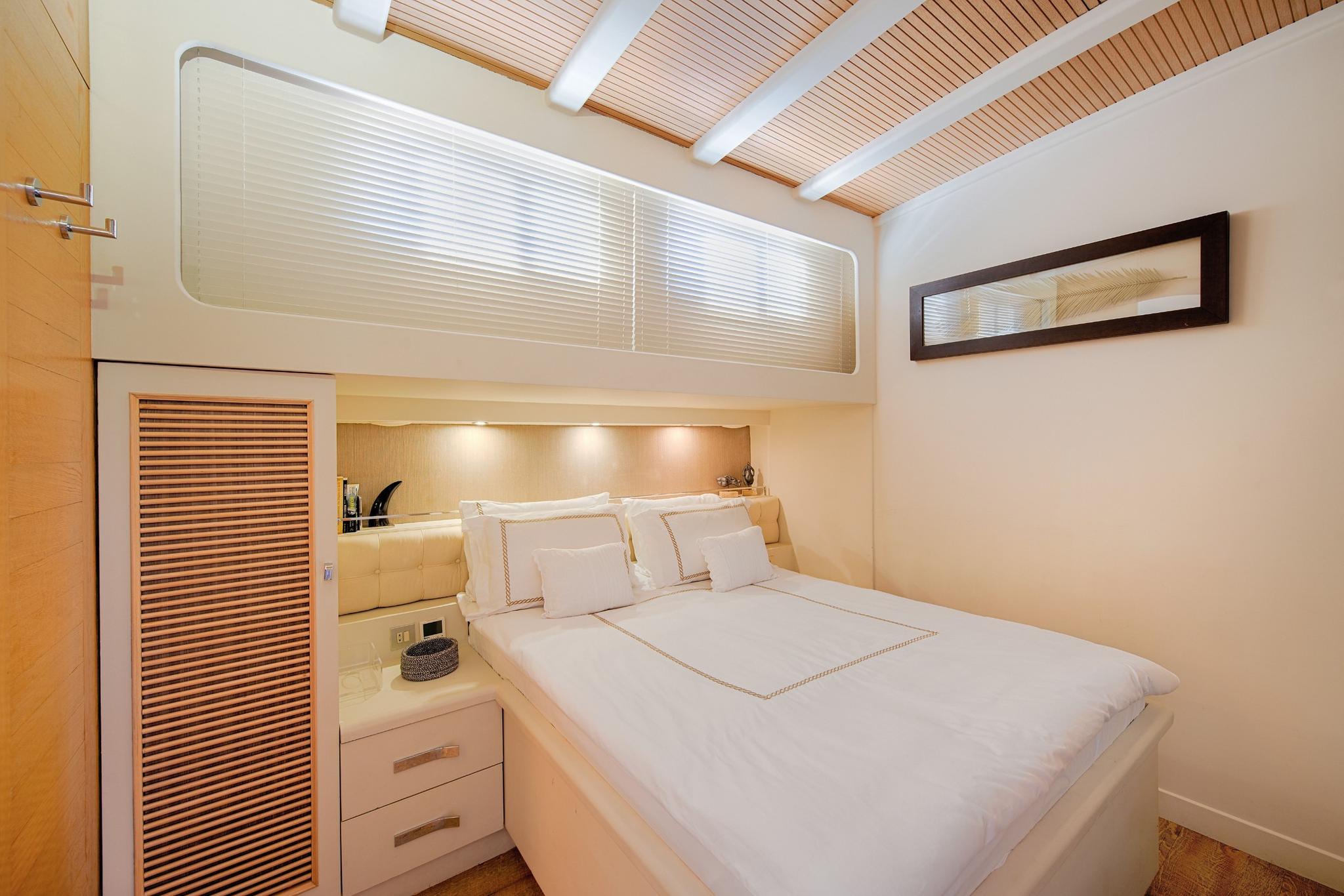 Cobra King gulet accommodation interior cabin in Türkiye