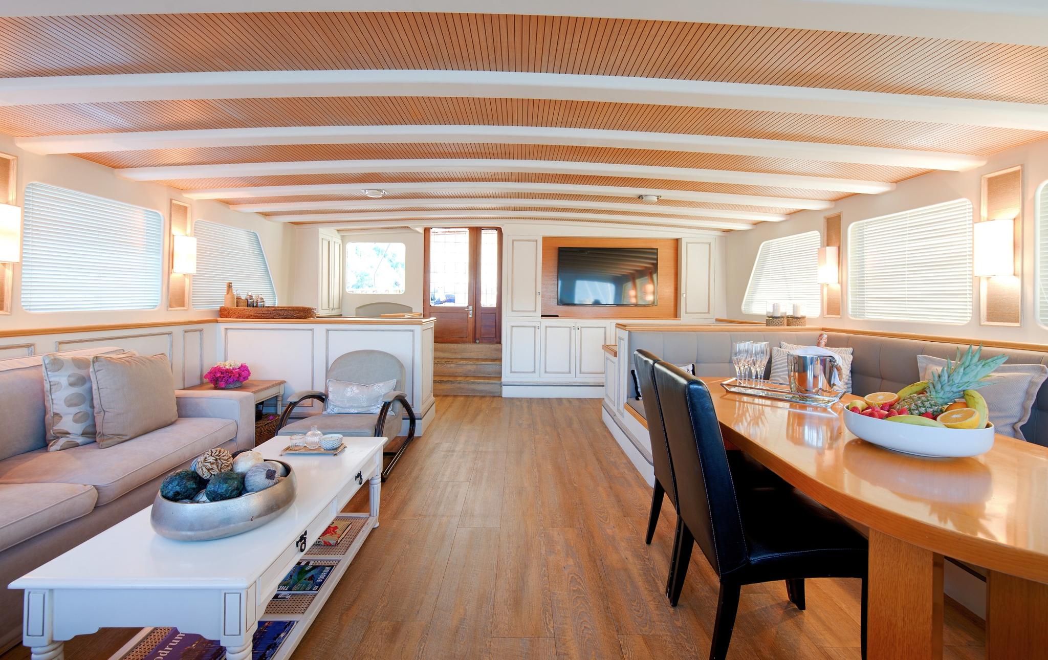 Cobra King gulet exterior deck in Türkiye