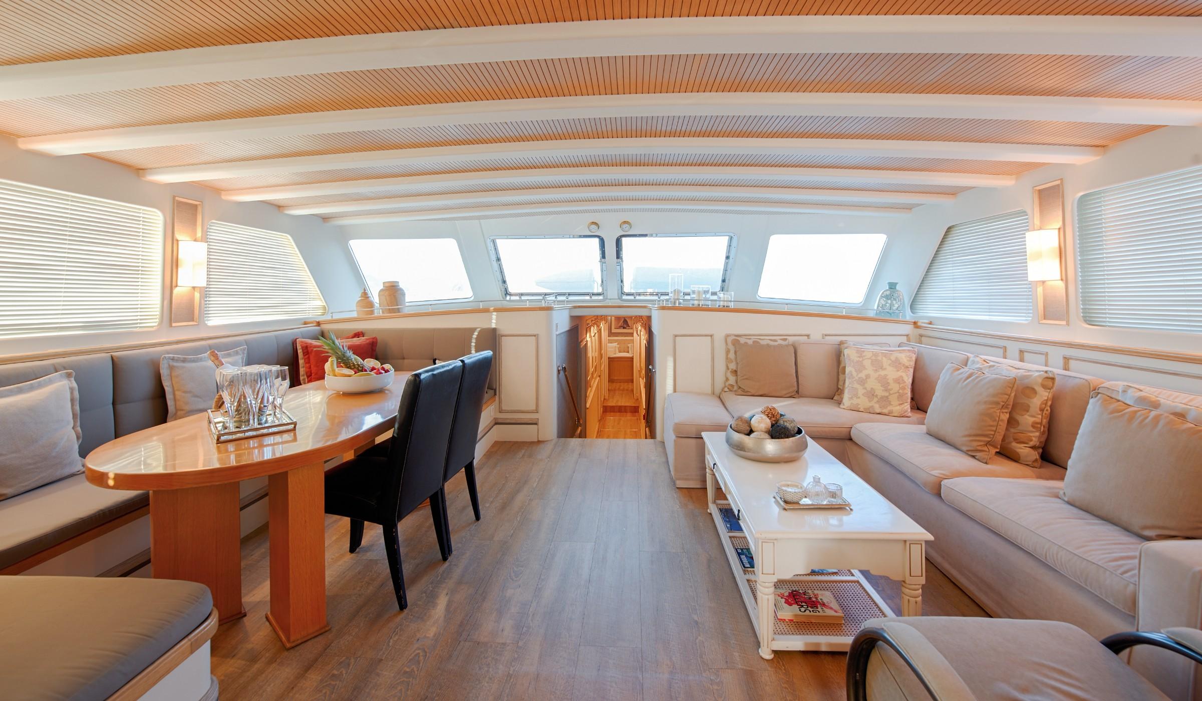 Cobra King gulet exterior deck in Türkiye