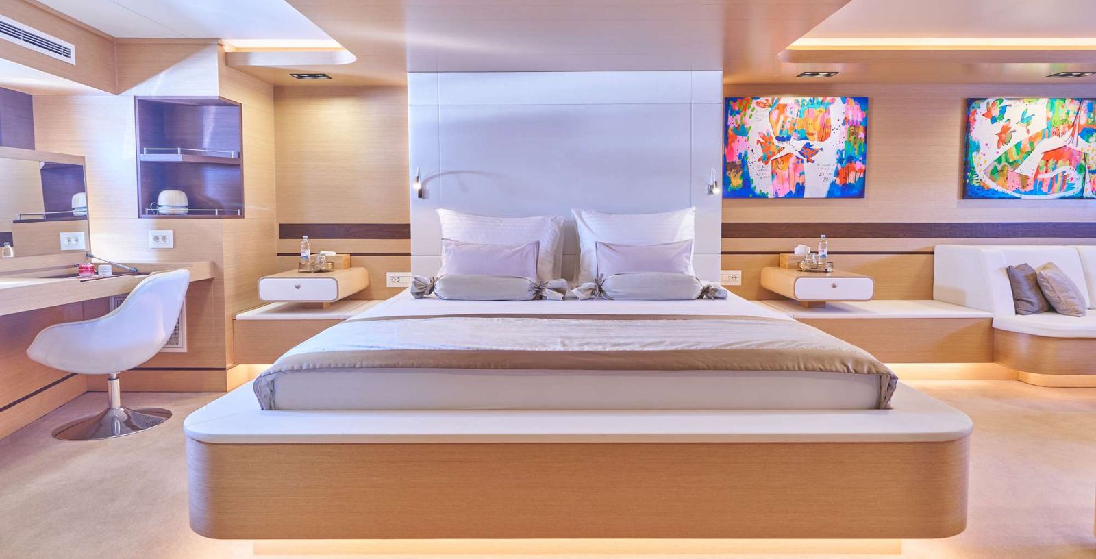 Omnia gulet accommodation interior cabin in Croatia