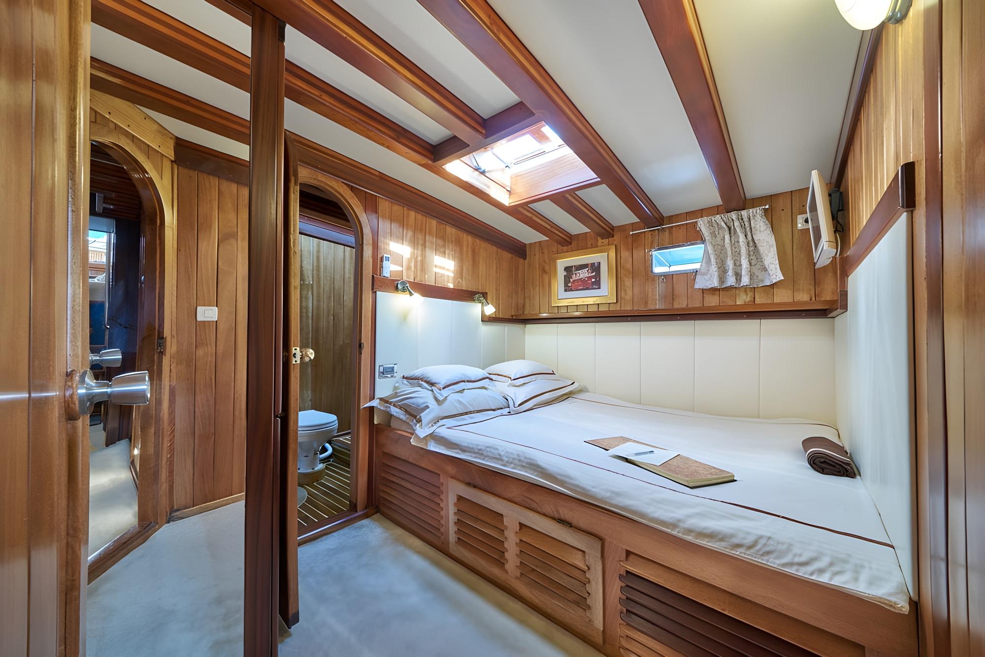Libra gulet accommodation interior cabin in Croatia