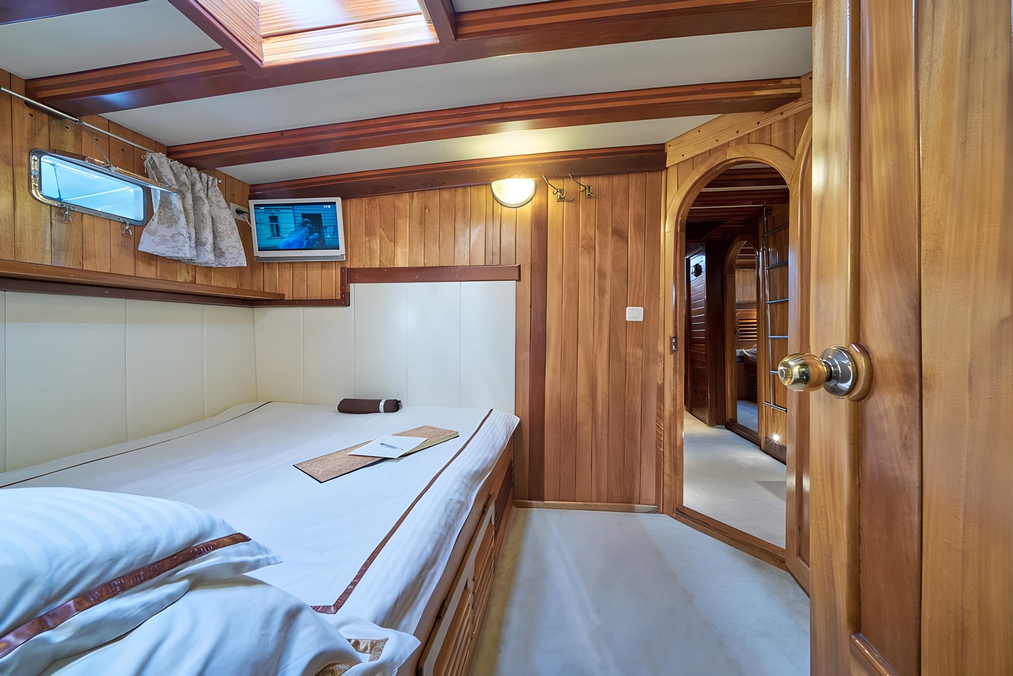 Libra gulet accommodation interior cabin in Croatia