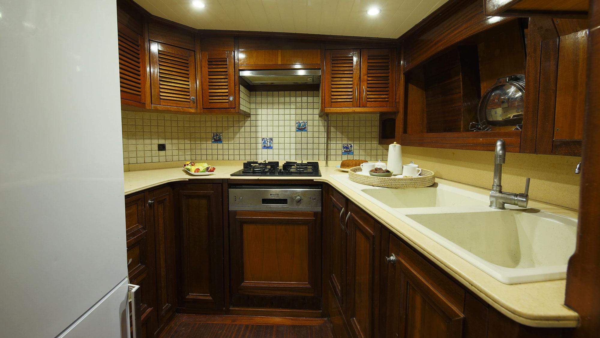 Lady Freya gulet amenities interior cabin in Türkiye