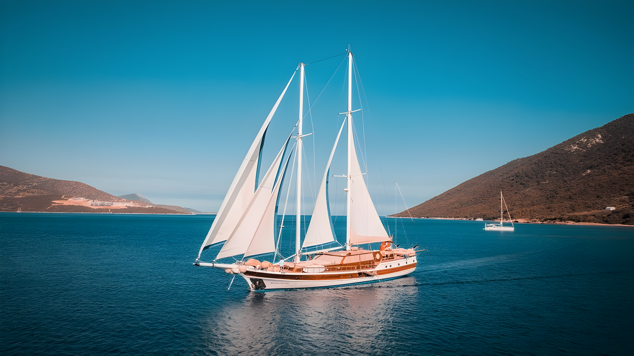 Wicked Felina gulet amenities exterior deck in Türkiye