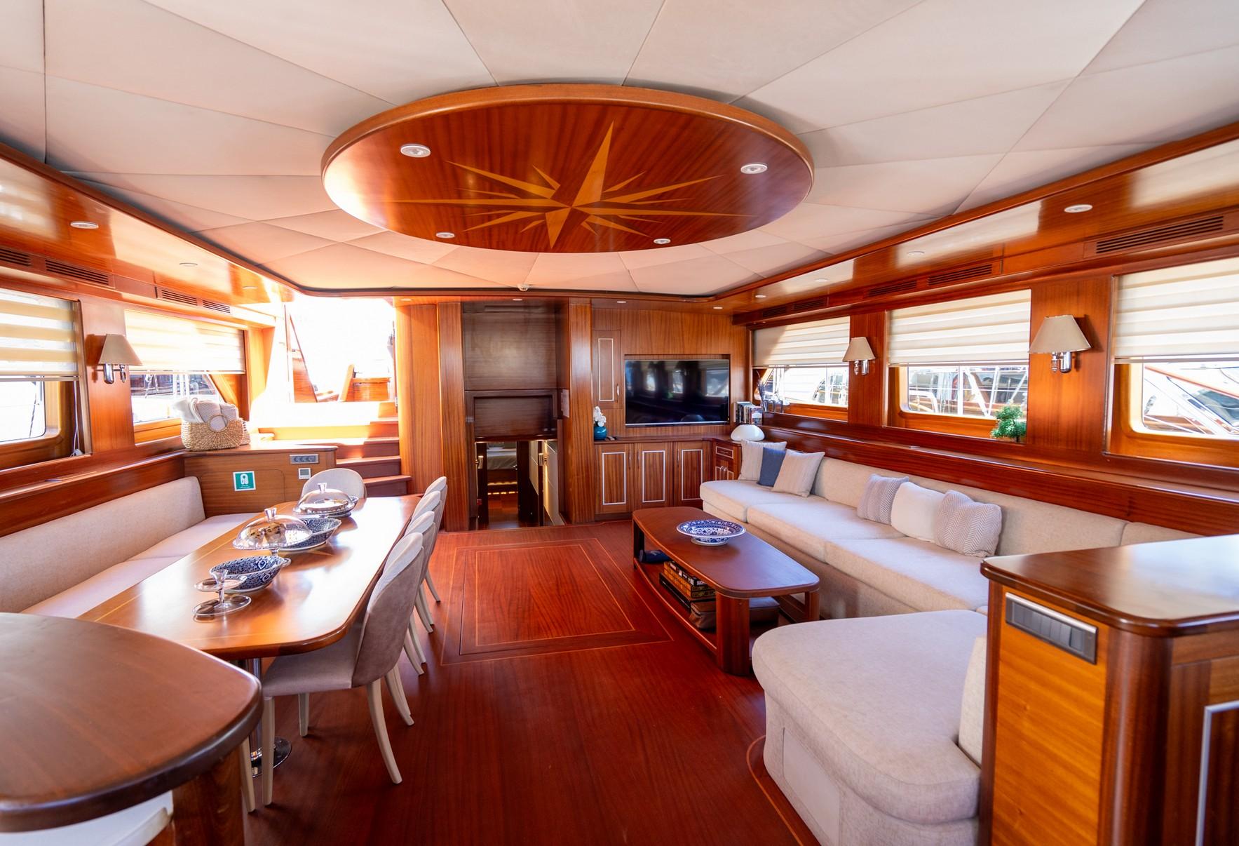 La Bella Vita gulet amenities interior cabin in Türkiye