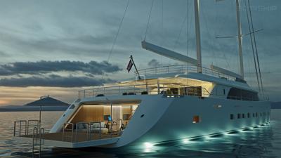 Ad Astra gulet amenities exterior deck in Croatia