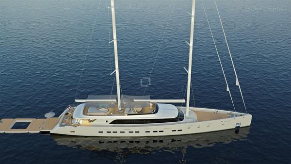Ad Astra gulet exterior deck in Croatia