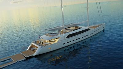 Ad Astra gulet exterior deck in Croatia