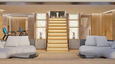 Ad Astra gulet amenities interior cabin in Croatia