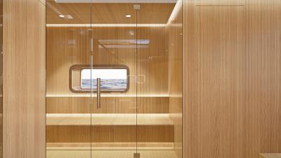 Ad Astra gulet amenities interior cabin in Croatia