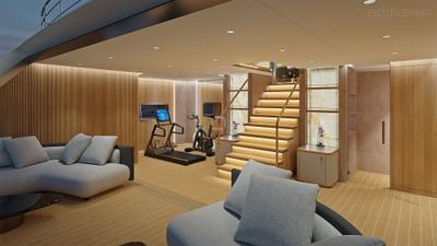 Ad Astra gulet amenities exterior deck in Croatia