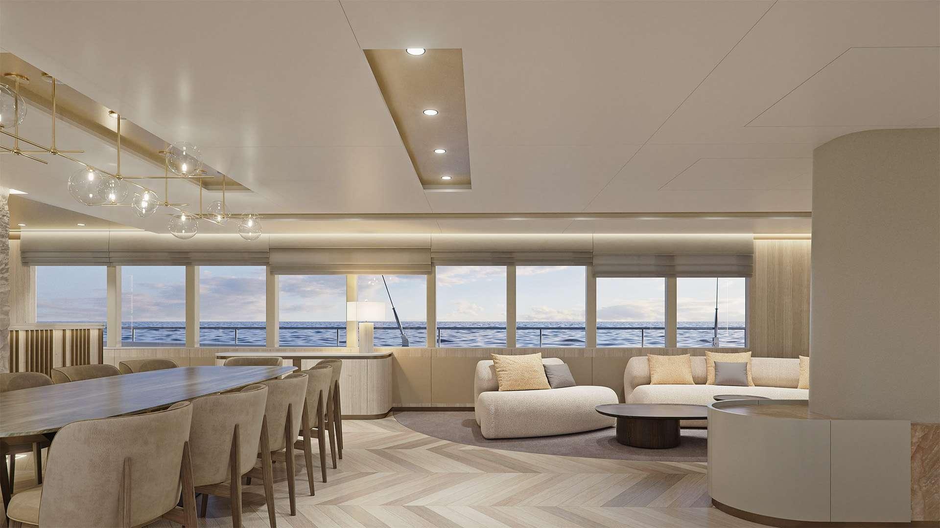 Ad Astra gulet amenities exterior deck in Croatia