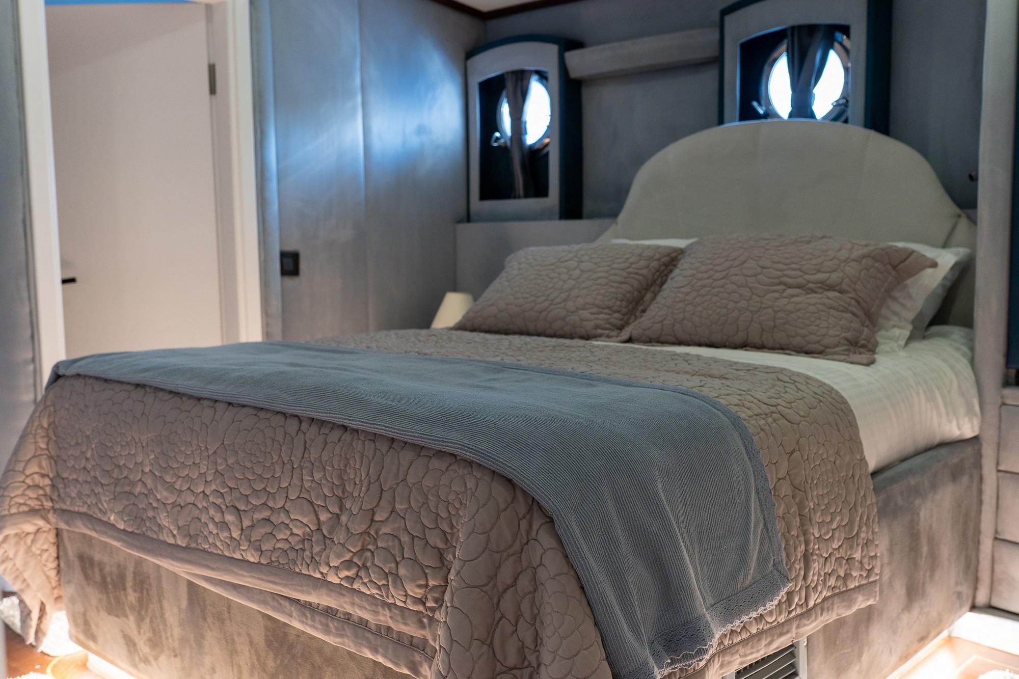Bella Mare gulet interior cabin in Türkiye
