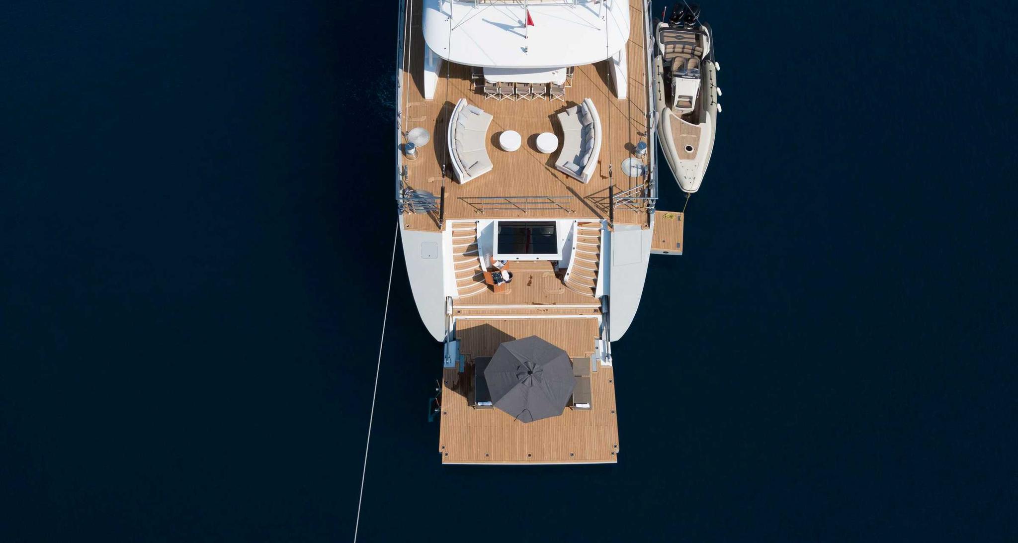 All About U 2 gulet aerial view in Türkiye