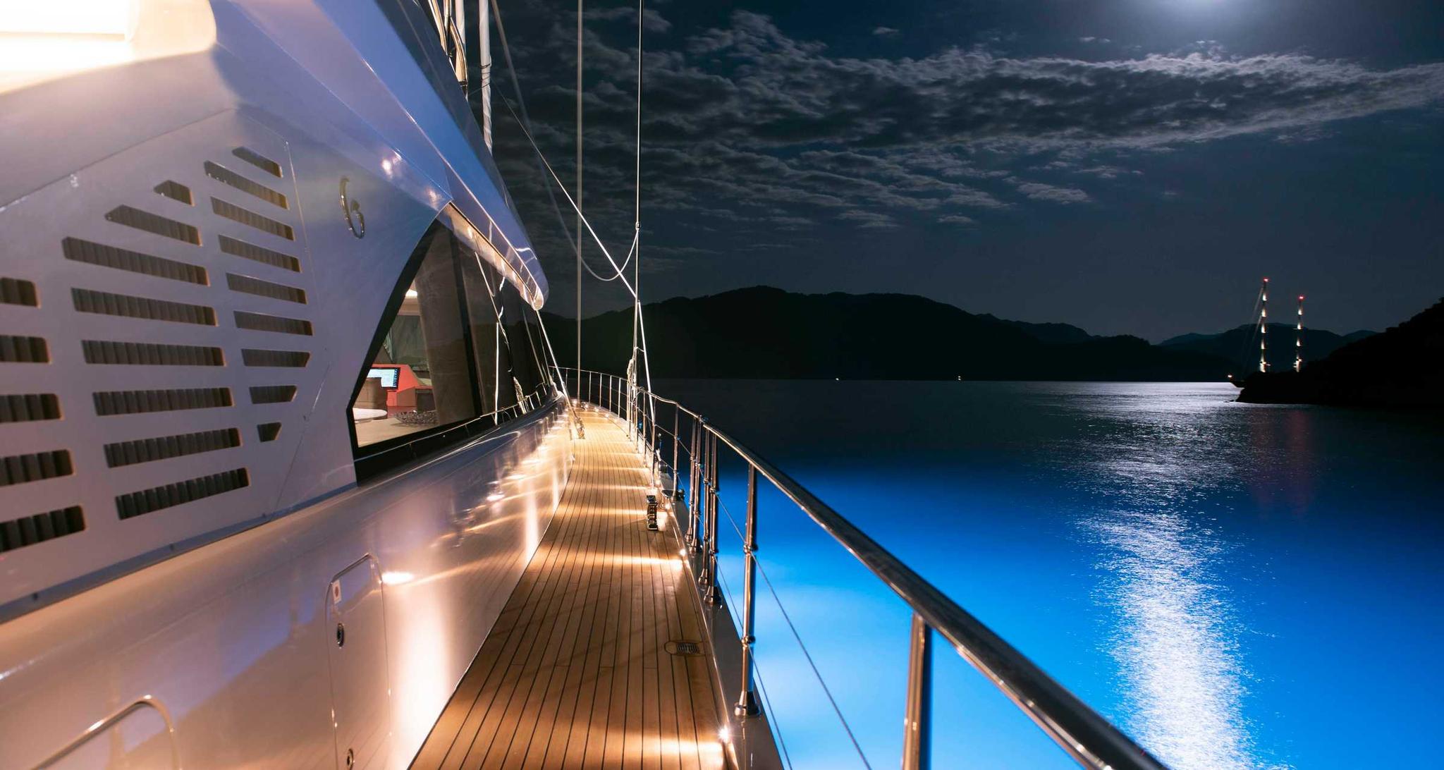 All About U 2 gulet amenities exterior deck in Türkiye